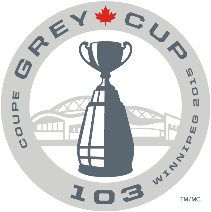 Grey Cup 2015 Primary Logo vinyl decal